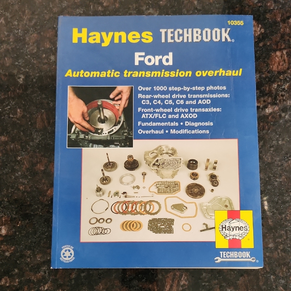 Haynes Techbook for Ford Automatic Transmission Overhaul
